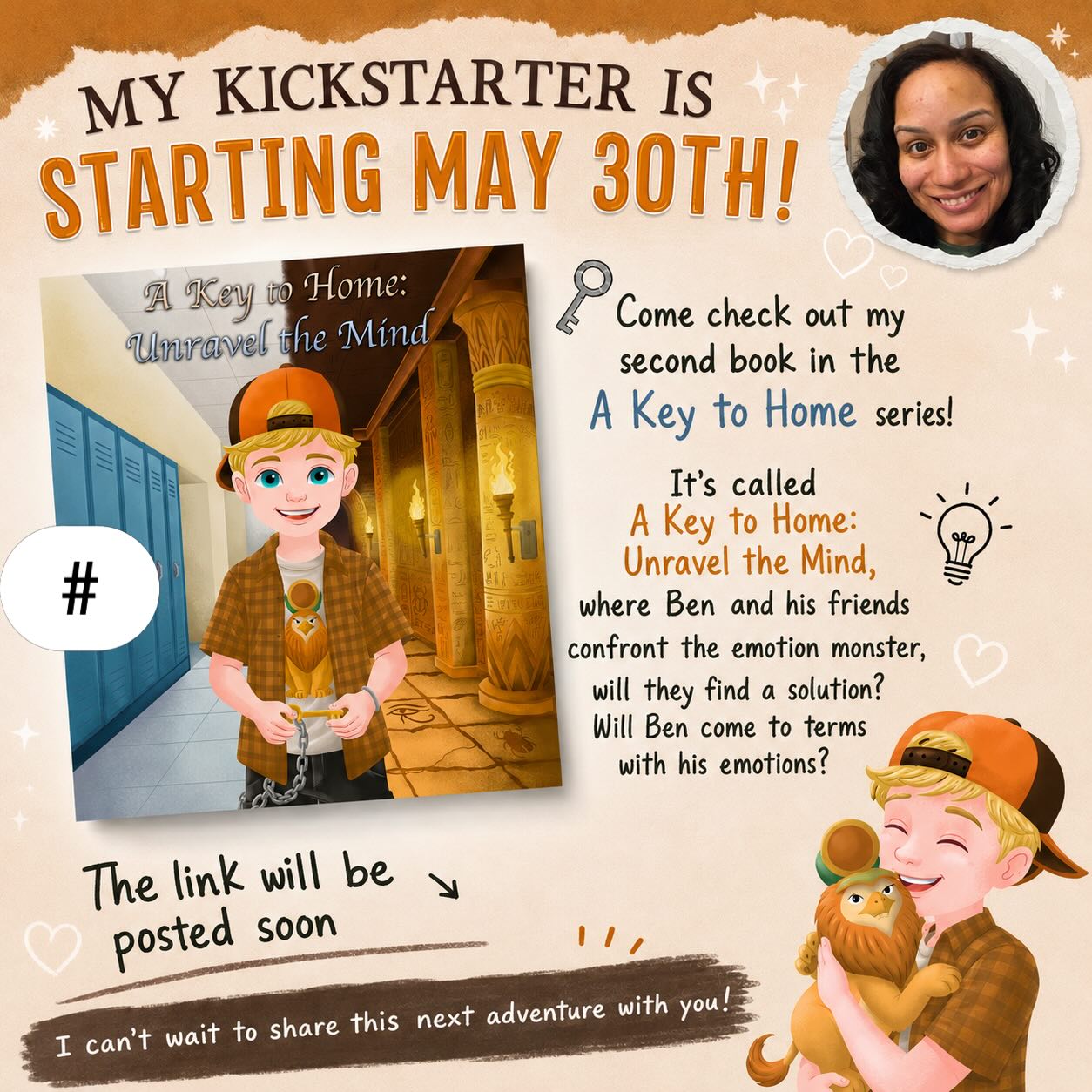Hi everyone! It’s been a while but I’ve been working on book two, check out my Kickstarter that’ll start soon! Author: Vanessa Rodriguez for my up and coming book called A Key to Home: Unravel the Mind  #childrenbooks #bookstagram #authorsofinstagram #kickstarter #bookseries